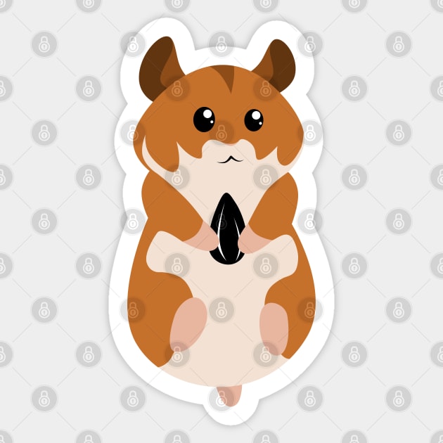 Syrian Hamster Sticker by DeguArts